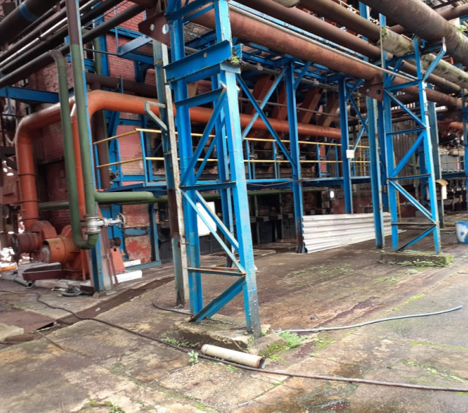 Caldeira Dedini 54.000 KG/H de capacidade, 24 KGF/CM² completa