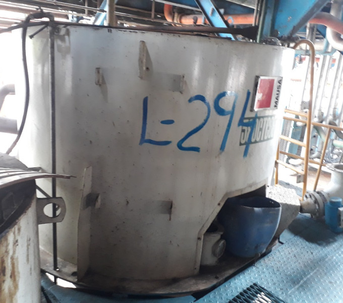Separadora Centrifuga Continua Mausa Kont-14 C/MC 1520RPM contínua 150Cv 25TON/h