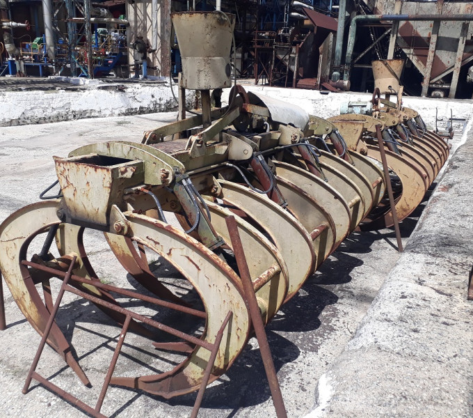 Garra para cana capacidade de 8 TON. C/ Acionamento