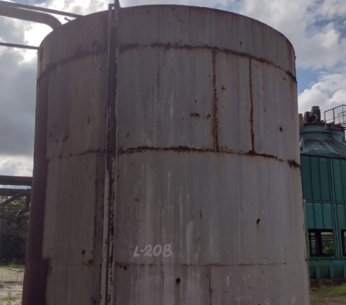 Tanque p/ armazenamento de álcool cap. 40m³