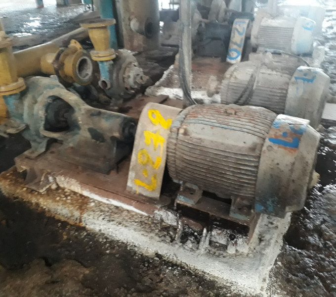 Conjunto Motor-Bomba Equipe/WEG Aprox. 60Cv; TAG: 540MB10