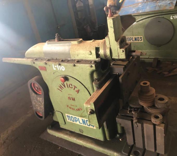 Plaina horizontal Invicta type 6m 5cv TAG: 110PLN04