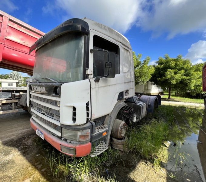01 SCANIA P114GAX/2007, PLACA: MUN-2764, COR: BRANCA, FROTA: CM 90*
