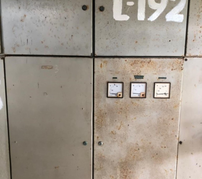 Painel elétrico duplo bomba 3 da vinhaça