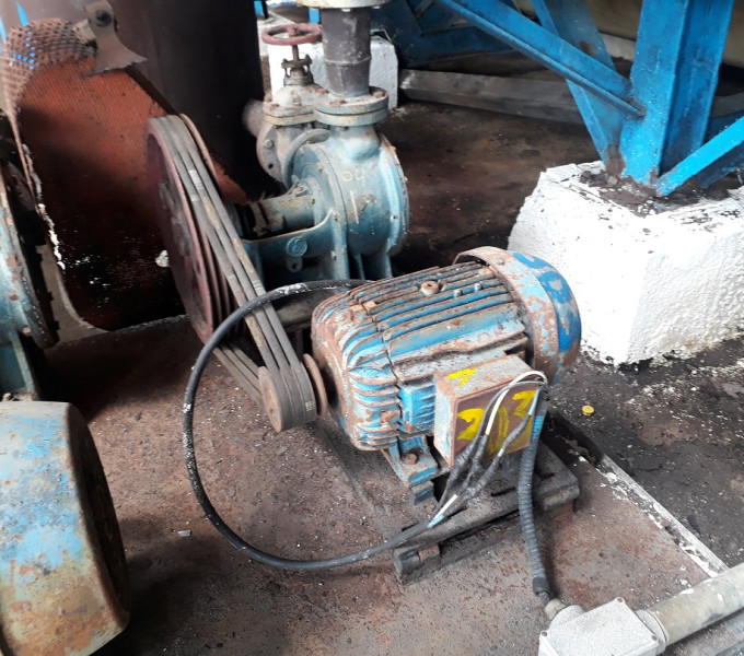 Motor-Bomba WEG EQUIPE 20Cv 120M³/H; TAG: 580MB02