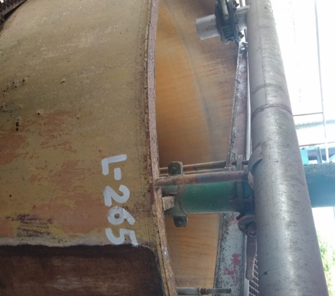 Tanque mexedor em A/C (PF) C/ motor-redutor Bufalo 4cv