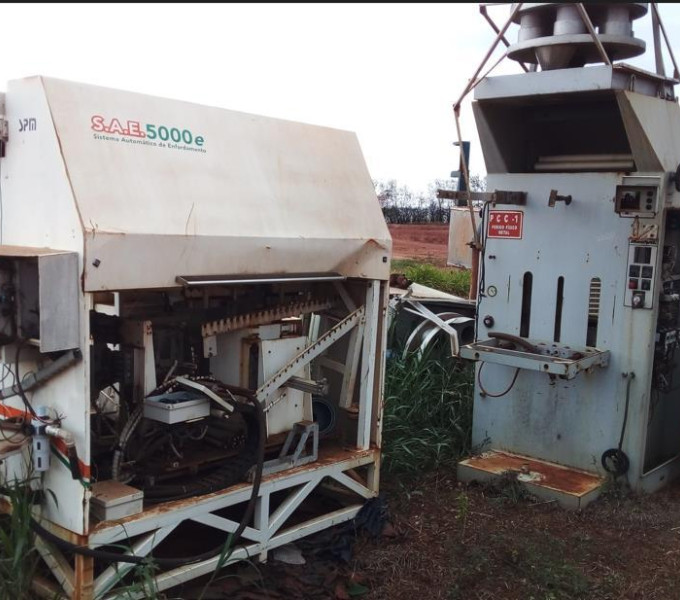Equipamento empacotadora de Açucar