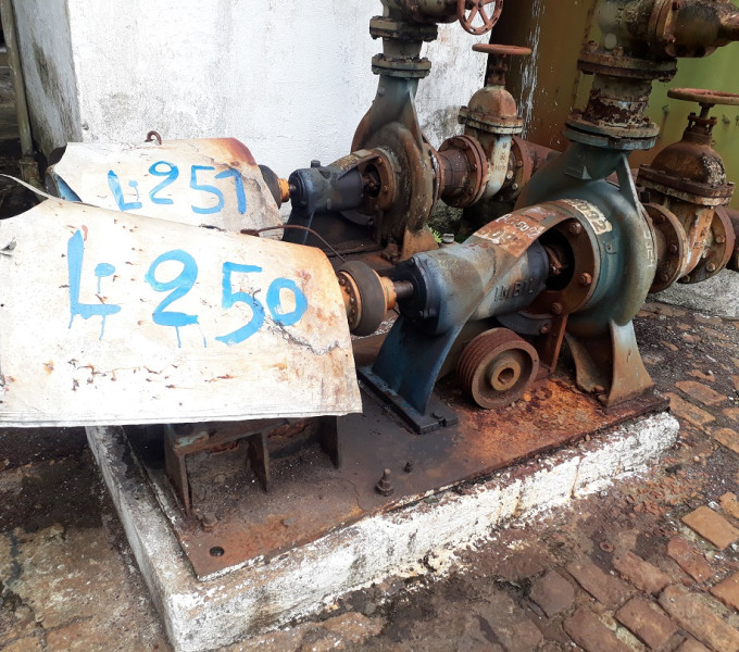 Conjuntos de Motor-Bomba IMBIL WEG 60Cv; TAG: 570MB13