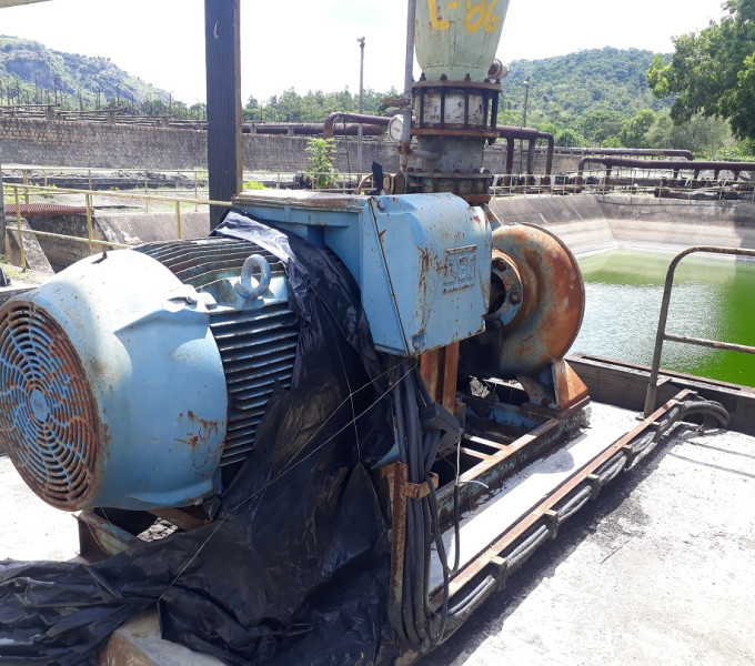 Conjuntos Motor-Bomba EQUIPE/WEG 300Cv 1300M³/H; TAG: 590MB23