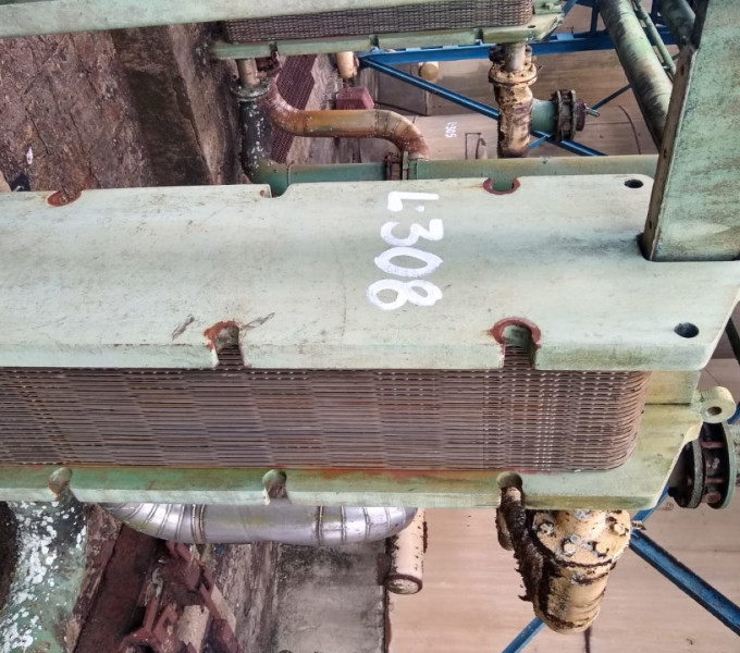 Trocador de calor C/ placas APV
