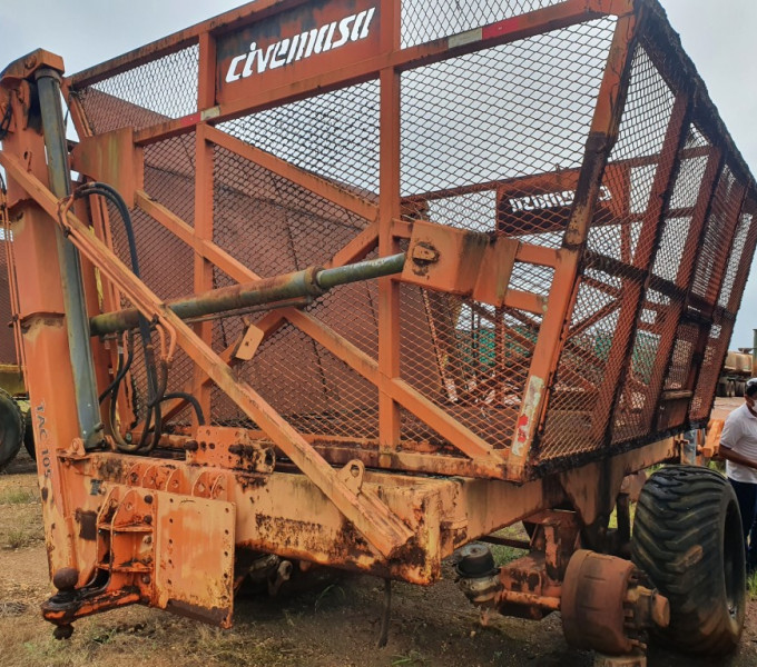 Transbordo Civemasa TAC10500, Laranja, Ano: 2008, Frota: 110011