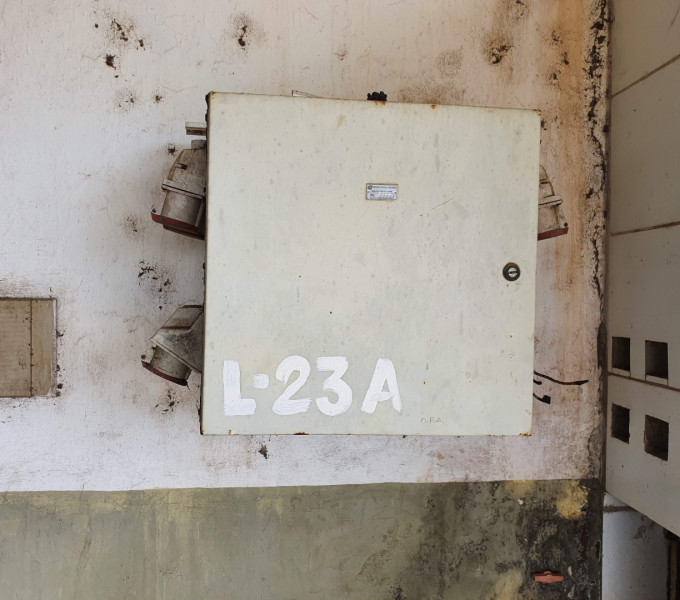 Quadro elétrico C/ tomadas p/ maquinas de solda