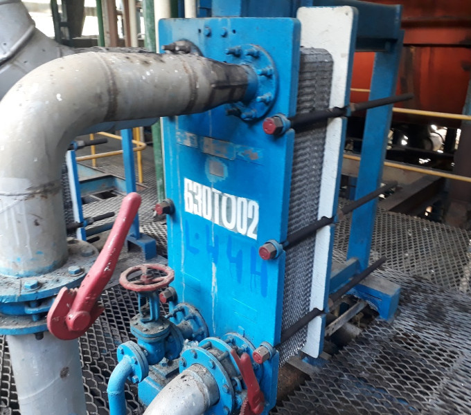 Trocador de calor Placa Alfa Laval; TAG: 530TO02