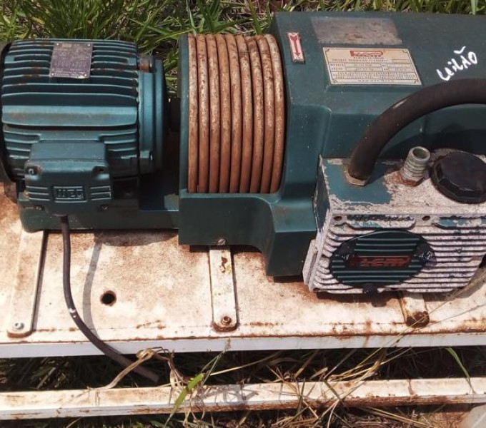 Bomba vacuo C/ motor WEG