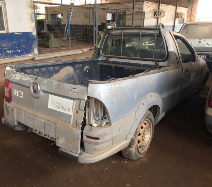 01 VEÍCULO FIAT STRADA WORKING ORE-5191, ANO 2013 FROTA: 10194