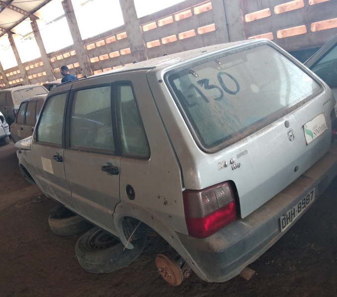 01 VEÍCULO FIAT UNO/MILLE FIRE WAY ECONOMIC OHH-8987, ANO 2013 FROTA: 10206