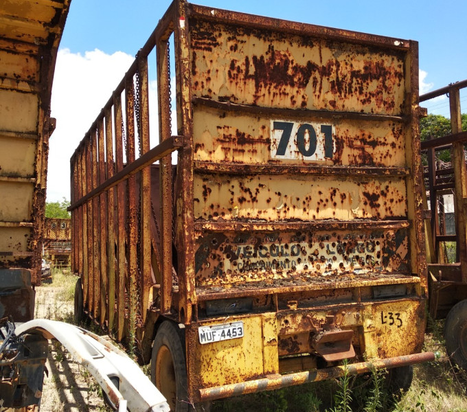 01 REBOQUE ABERTO – 8,00m RANDON MUF-4453, ANO 1987 FROTA: 20701