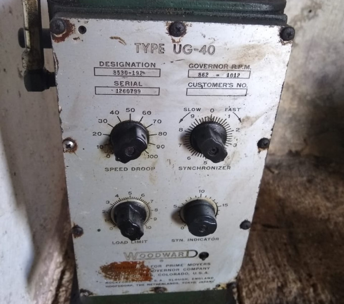 Regulador de velocidade UG-40