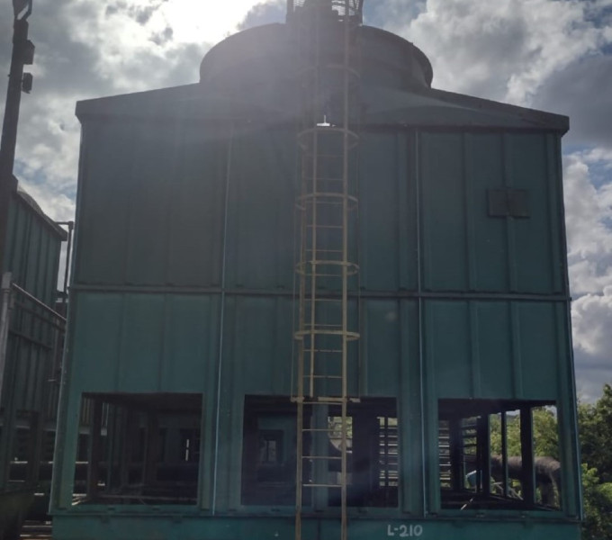 Torre de resfriamento Vektor, motor 60cv
