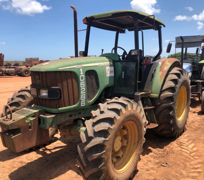 Trator agricola John Deere 6415, verde, 2007
