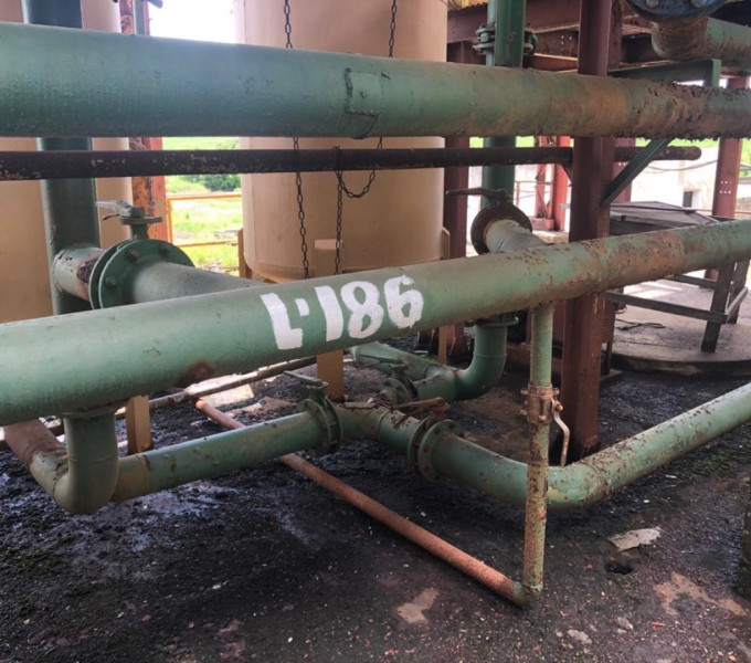 Aprox. 200t de tubos em A/C