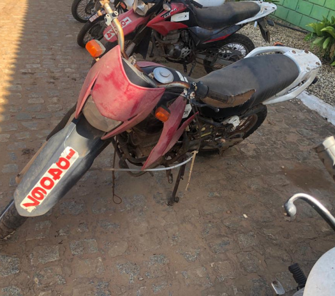 Motocicleta Honda NXR-150 Bros, preta, MND-5178, 2010