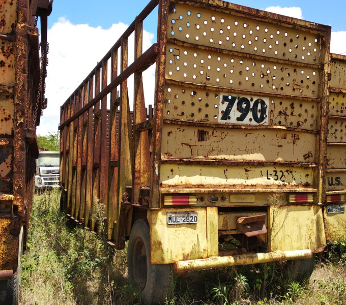 01 REBOQUE ABERTO – 8,00m KRONORTE MUL- 2820, ANO 2000 FROTA: 20790