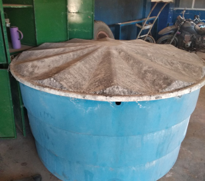 CAIXA D'ÁGUA EM PVC FIBRATEC APROX. 2000L