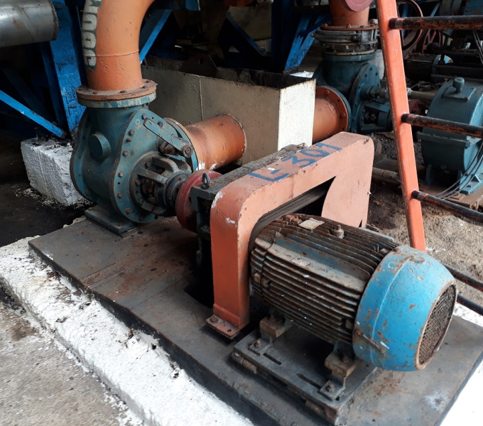 Motor-Bomba de Massa C/ Redutor; TAG: 580MB15