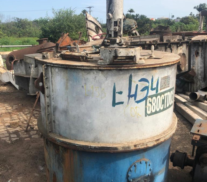 Centrifuga de açúcar descontinua P-650 C/ motor