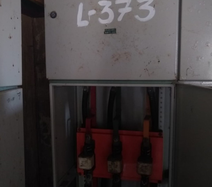 Painel elétrico alimentação Soft starter