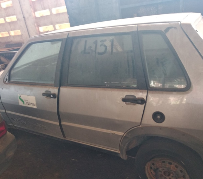 01 VEÍCULO FIAT UNO/MILLE FIRE WAY ECON ORE-5281, ANO 2013 FROTA: 10191