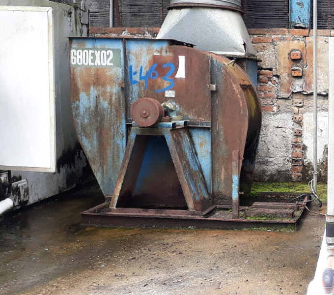 Exaustor P/ Turbina BMA; TAG: 680EX02