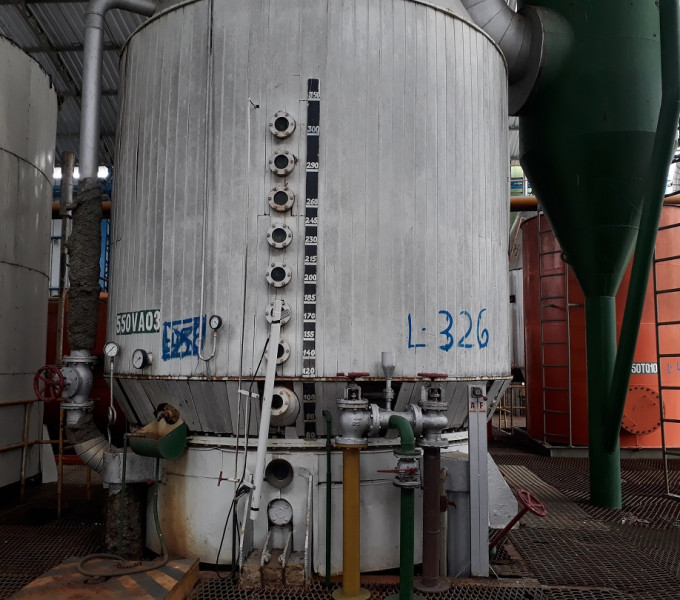 Vácuo Completo 400hl 1894 Tubos de 3” em A/C; TAG: 550VA03