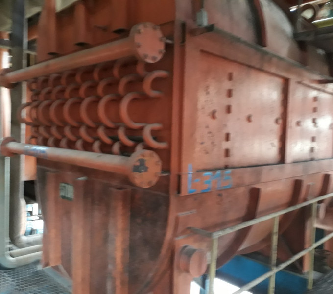 Tanque de Cristalização Horizontal Acoplado ao Cristalizador Vertical (aquecedor); TAG;570AQ01