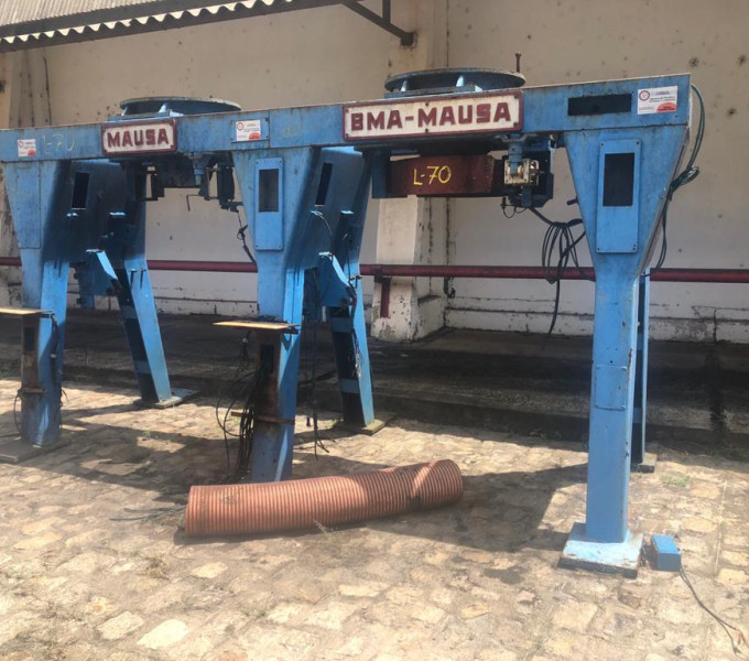 Cavalete para Centrifugas de açucar