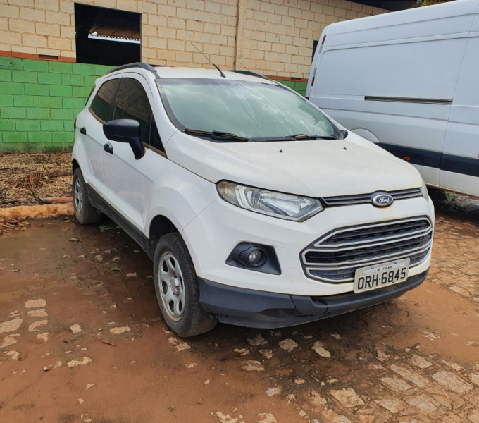 Automovel Ford Ecosport SE AT 2.0, Branco, Placa: ORH-6845, Ano 2014, Frota: 101105