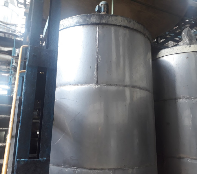 Tanque de Aço INOX 5M³ C/ Motor E Redutor; TAG: 650TQ06