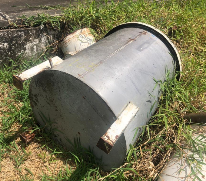 Tanque de aço inox 1000L