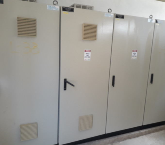 Painéis elétricos Quadro elétrico Esteira Metálica