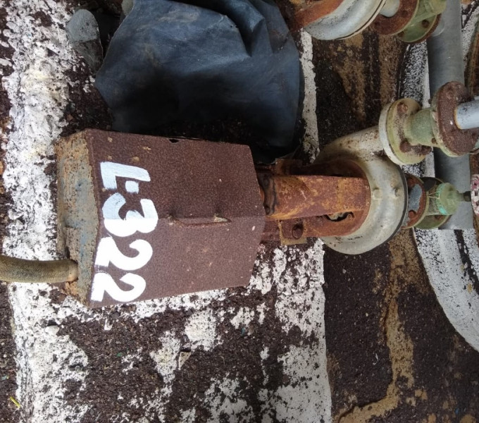 Conjunto motor-bomba 5cv WEG