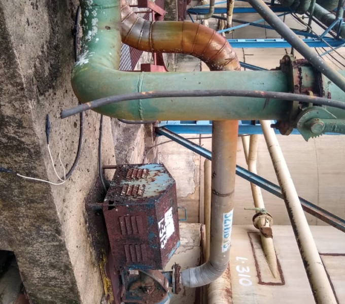 Conjunto Motor-bomba em inox