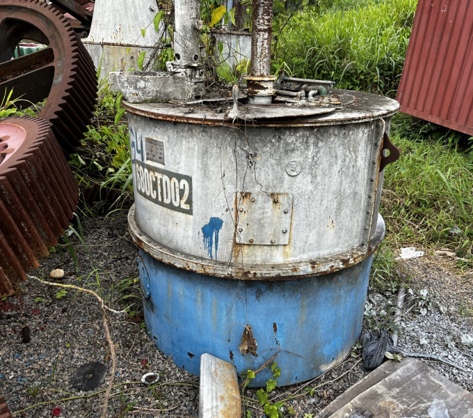 Separadora Centrifuga Descontinua BMA Mausa P-650 completa c/ motor e painel eletrico ; TAG: 680CTD02