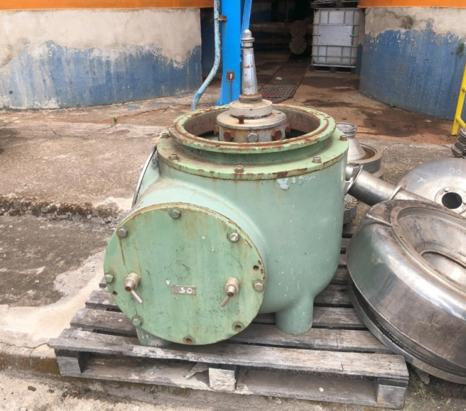 01 CENTRÍFUGA DE ALCOOL WESTFALIA 6500 RPM