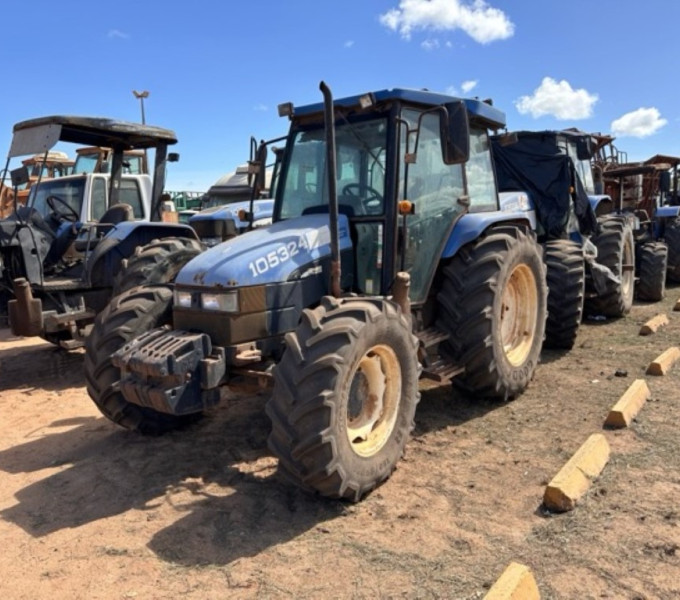 TRATOR DE PNEU NEW HOLLAND TL 95-4 E, 2012, FROTA: 105324