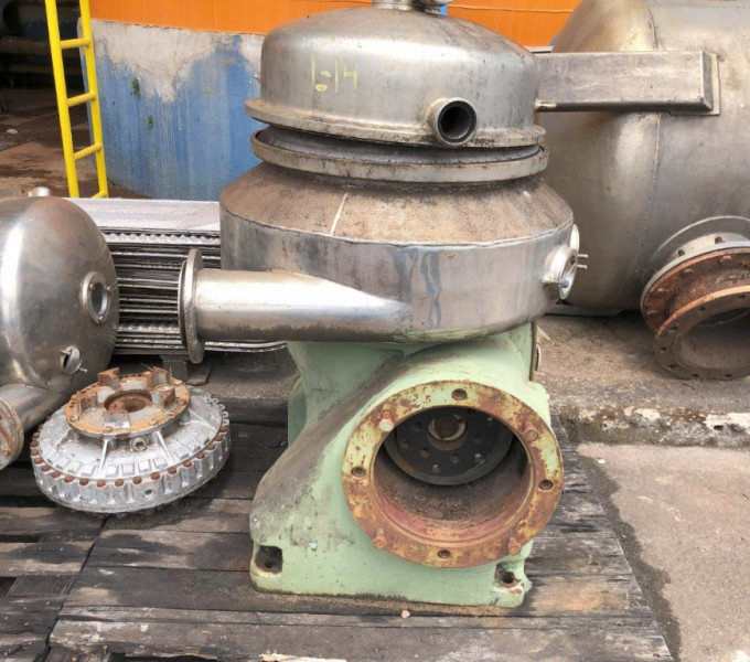 01 CENTRÍFUGA DE ALCOOL WESTFALIA 6500 RPM, HDA - 50.06.576
