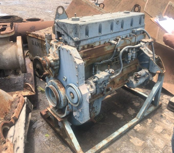 MOTOR COLHEDORA Cummins 6 cilindros
