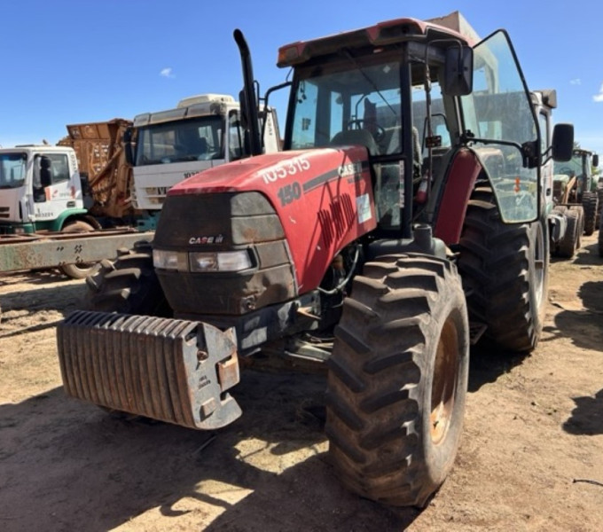 TRATOR DE PNEU, CASE MXM150, 2012, FROTA: 105315