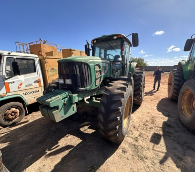 TRATOR DE PNEU JOHN DEERE 6145-4, 2012, FROTA: 105319
