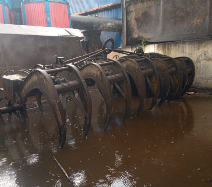 Garra aranha para cana, cap. 12t